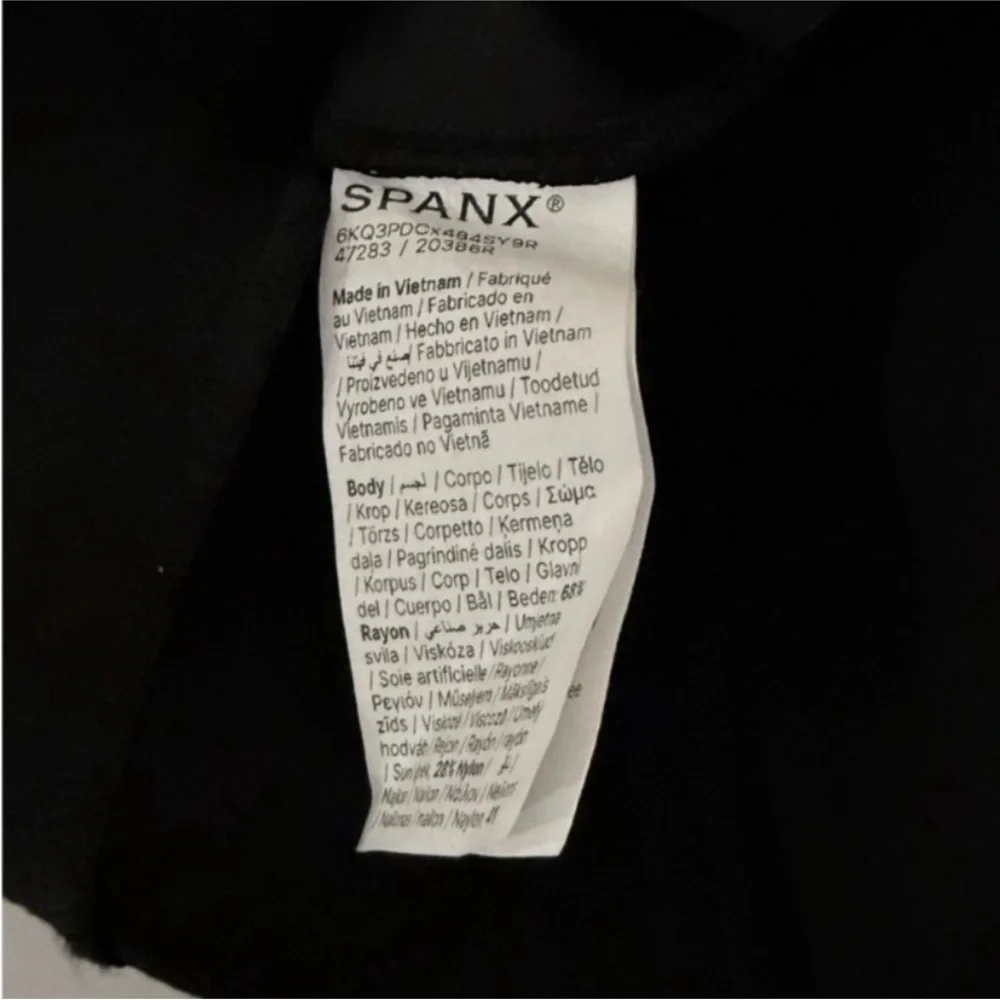 SPANX Super Smooth Perfect Fit Ponte Kick Flare Black trouser pant - Picture 12 of 12